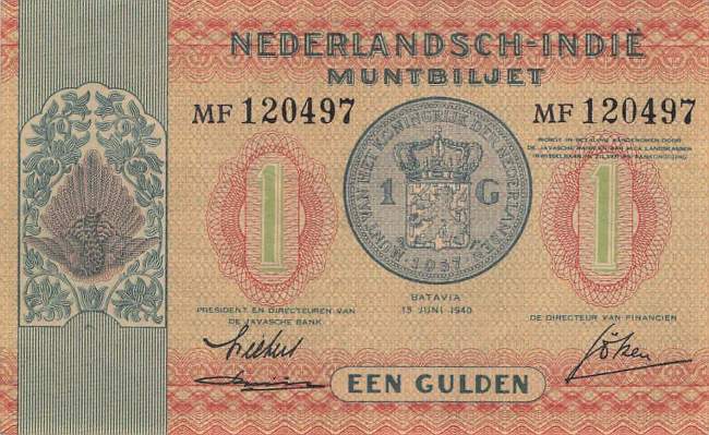 1 Gulden 15.6.1940